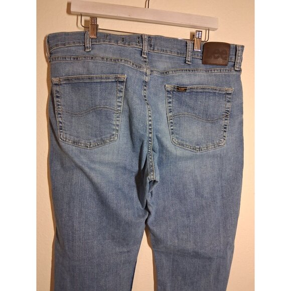 VTG Lee Denim Blue Jeans SGENE Regular Fit Men's Size 38x29 - Picture 4 of 7